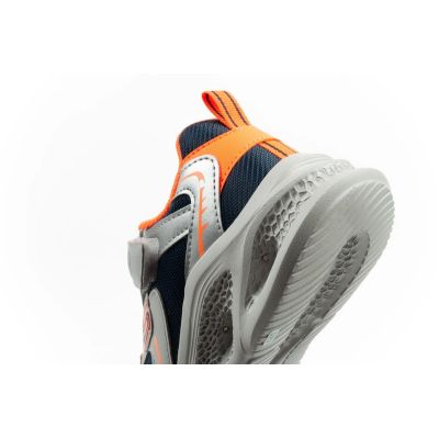 7. Skechers Glow Strider LED Kinder-Sportschuhe für Jungen Silber