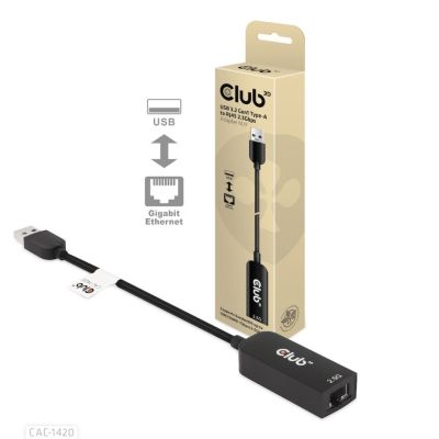 2. CLUB3D CAC-1420 Ethernet-Netzwerkkarte 2500 Mbit/s