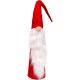 20. Set roter dekorativer Weihnachtsmänner 60, 70, 80 cm