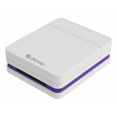 4. Denver MCP-6010 Handdrucker, weiß, kabelgebunden und kabellos, Akku, 600 x 600 dpi