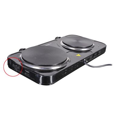 31. ESPERANZA Elektroherd Yellowstone 1500W + 1000W Schwarz EKH014K