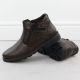 5. Herren-Winterstiefeletten mit Fellfutter und Reißverschlüssen, braun VanHorn AN71309