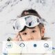 3. Qunature Panda Kinderskibrille - Schwarz/Weiß