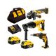 2. DeWALT DCK304P2 18V Kombi-Set