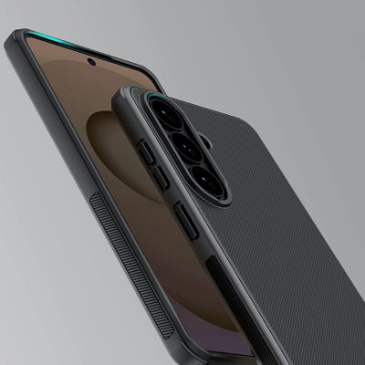 13. Nillkin Super Frosted Shield Pro Magnetische Schutzhülle, kompatibel mit MagSafe für Samsung Galaxy S26+ - Schwarz