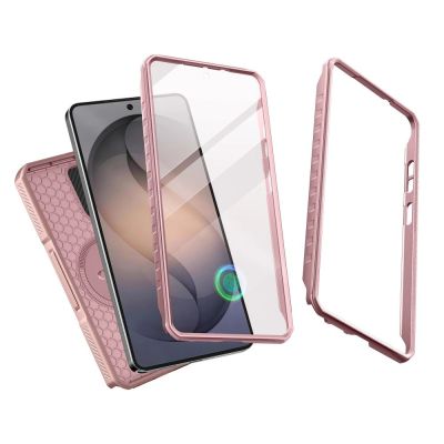 3. Tech-Protect Kevlar MagSafe 2er-Set Schutzhülle für Samsung Galaxy S26 Ultra – Pink