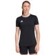 Damen-T-Shirt adidas Entrada 26 Jersey Schwarz JZ2492