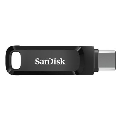 7. SanDisk Ultra Dual GO SDDDC3-128G-G46 USB-Stick (128 GB; USB 3.0, USB-C; schwarz)