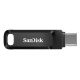 7. SanDisk Ultra Dual GO SDDDC3-128G-G46 USB-Stick (128 GB; USB 3.0, USB-C; schwarz)