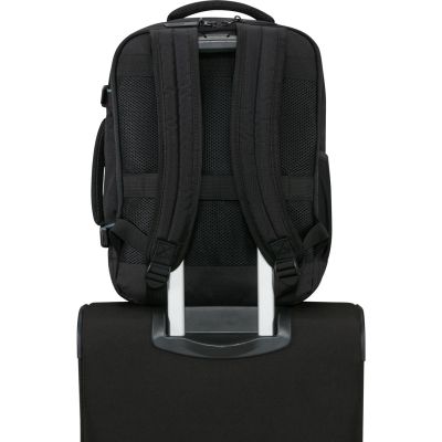5. American Tourister Freizeitrucksack Damen Rucksack Wanderrucksack Schwarz Recyceltes Polyethylenterephthalat (rPET)