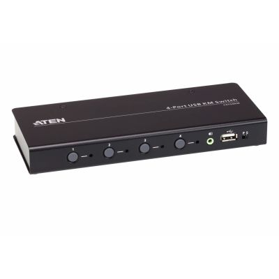 4. ATEN CS724KM-AT KVM-Switch Schwarz