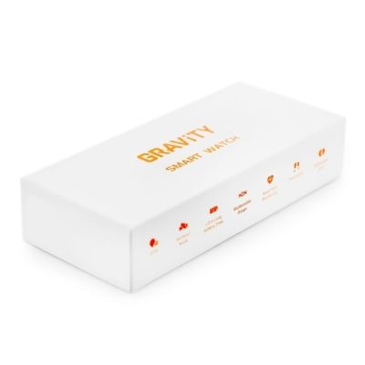 12. Smartwatch Gravity Roségold Grau 2 Armbänder GT17-4