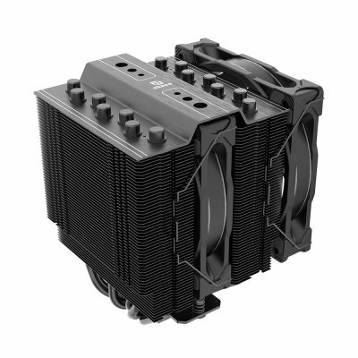 6. Akasa SOHO H7 Prozessor-Luftkühler 12cm Schwarz 1 Stück.