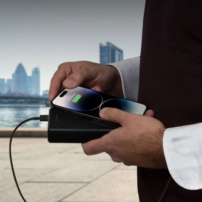 5. Powerbank Puro Fast 20000 mAh 2x USB-A + 1x USB-C - schwarz