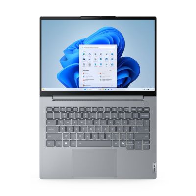 12. Lenovo ThinkBook 14 G8 Core 7 240H 14" WUXGA IPS 300 Nits AG 60Hz 16GB DDR5 5600 SSD512 Intel Grafik 45Wh LAN W11Pro Arktisgrau 3 Jahre Vor-Ort-Service