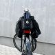 19. Wozinsky Fahrrad-Gepäckträgertasche mit Schultergurt, 9 l (Regenschutz inklusive), Schwarz (WBB22BK)