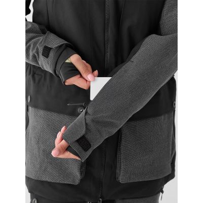 5. Damen-Snowboardjacke mit 10000er Membran, Größe 4F 4FWAW24TTJAF587-20S