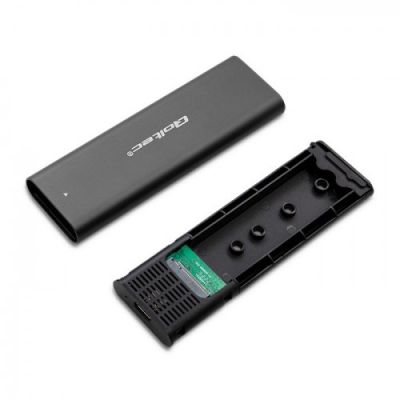 9. QOLTEC M.2 SATA SSD-Gehäuse | NVMe | USB Typ C
