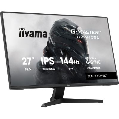 3. IIYAMA LED IPS Monitor 27" G2741QSU-B1 Black Hawk 144Hz