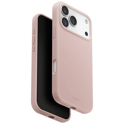 Uniq Lino iPhone 17 Pro Max Magclick Ladehülle - Rosa