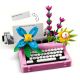5. LEGO Creator 3-in-1 31169 – Schreibmaschine mit Blumen