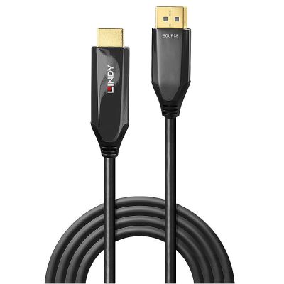3. Lindy 40931 2m HDMI Typ A (Standard) DisplayPort Kabeladapter Schwarz