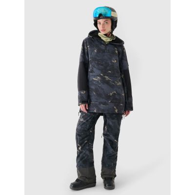 5. Snowboardhose für Damen mit 10000er Membran, Größe 4F 4FWAW24TFTRF701-90A