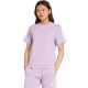 4. adidas Essentials 3-Streifen Baumwolle Damen T-Shirt Helllila JV7362