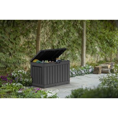 3. Graphitfarbener Gartenkasten 190L 259152 KETER