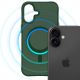 2. 3mk Smoke MagCase für iPhone 17 - Grün-Transparent