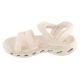 2. Skechers Slip-Ins: GO Walk Glide-Step 2.0 Sandalen – Ella 141269-NAT Beige 36