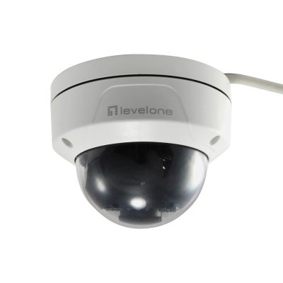 3. LevelOne IPCam 2MP/H.265/IR/7W/PoE/IP67 Dome-Ausgang