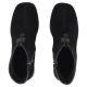 7. Schwarze Damen-Lederstiefeletten mit Blockabsatz Filippo DBT8200