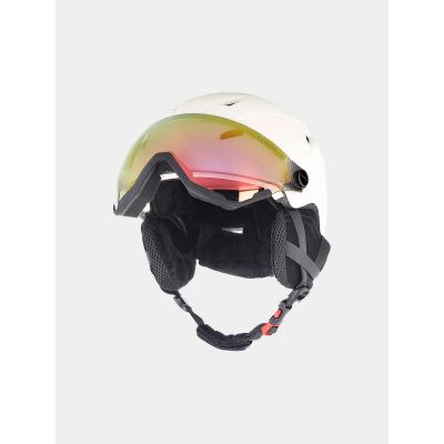 Unisex-Skihelm mit Skibrille 4F 4FWAW24AHELU090-11S