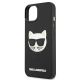 6. Karl Lagerfeld 3D Rubber Choupette Case für iPhone 13 mini - Schwarz