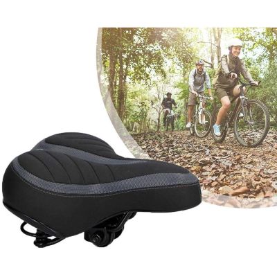 3. City-Touring-Fahrradsattel mit Federn 20x25cm Dunlop