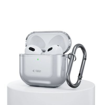 3. Tech-Protect FlexAir-Hülle für AirPods 4 – Grau