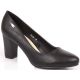20. Sergio Leone W SK193A schwarze Pumps mit Blockabsatz 