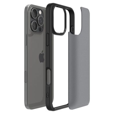 7. Spigen Ultra Hybrid-Hülle für iPhone 16 Pro Max – Schwarz