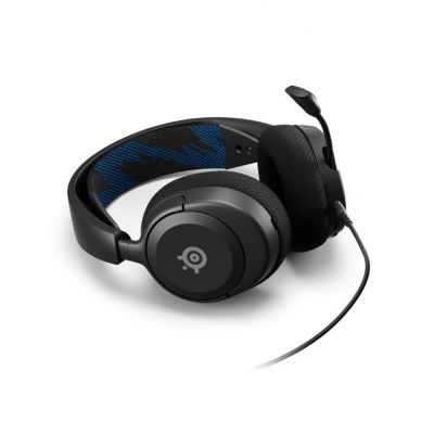 3. Steelseries Arctis Nova 1P Gaming-Headset mit Kabel und Kopfbügel, Schwarz
