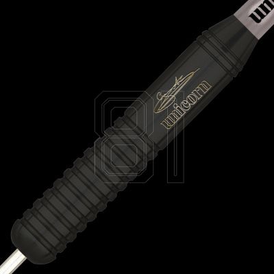4. Unicorn Dartpfeile mit Stahlspitze aus schwarzem Messing – Gary Anderson 23 g:27661 | 25 g:27662 | 27 g:27663