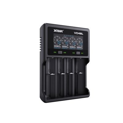 2. XTAR-LADEGERÄT FÜR ZYLINDRISCHE BATTERIEN LI-ION/NI-MH/NI-CD 18650 VC4SL