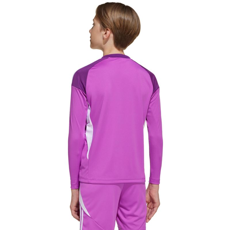 12. adidas Tiro 25 Competition lila Kinder-Torwarttrikot JJ1934
