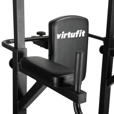 14. VIRTUFIT VERSTELLBARER KRAFTTÜRM - KLEINZUG- UND DIP-STATION