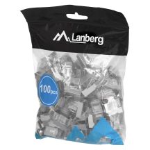 LANBERG Netzwerkstecker RJ45 (8P8C) CAT.5E FTP 100 Stück PLS-5000EZ