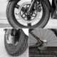 9. Rockbros LBAYG8308 Fahrradschloss mit Alarm und Bremsscheibenschloss – Schwarz