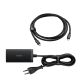 6. Baseus Schnellladegerät GaN5 Pro HUB HDMI 2 x USB-C / USB-A / HDMI 4K 30Hz 1,5m schwarz + USB-C Kabel - USB-C 100W 40Gb/s (USB4) 1m (CCGP110201)