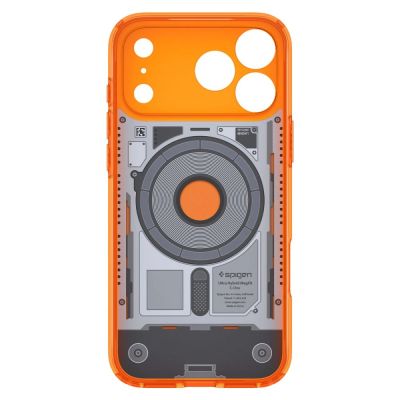 4. Spigen Ultra Hybrid MagSafe Hülle für iPhone 18 Pro Max / 17 Pro Max – Orange