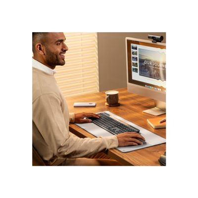 11. Logitech Signature Slim Solar+ K980 Tastatur Universal RF Wireless + Bluetooth QWERTY UK International Graphit