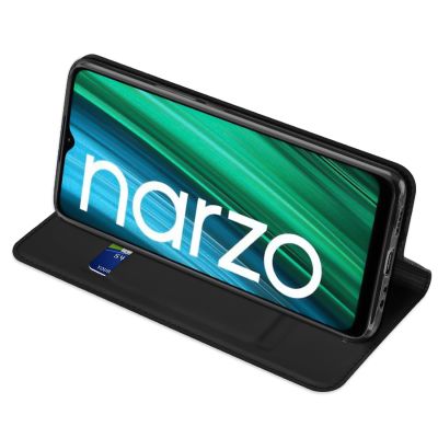 4. Dux Ducis Skin Pro Holster Cover mit Klappe Realme Narzo 50A schwarz